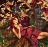 Buy La Sieste Sous les Fleurs at AllPosters.com