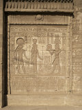 Relief on the Birth-House, Temple of Hathor, Dendera, Egypt, North Africa, Africa