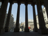 Buy Bank of England Seen from the Steps of the Royal Exchange, City of London, London, England at AllPosters.com