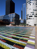 Coeur Defense and Coloured Pool, La Defense, Paris, France