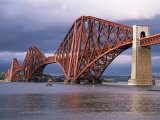 Forth Railway Bridge, Queensferry, Edinburgh, Lothian, Scotland, United Kingdom