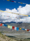 Buy Prayer Flags, Ganden Monastery, Near Lhasa, Tibet, China at AllPosters.com