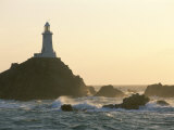 Buy Corbiere Lighthouse, St. Brelard-Corbiere Point, Jersey, Channel Islands, United Kingdom at AllPosters.com