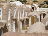 Old Berber Grain Storage Units, Recent Site of Star Wars Film, Now a Hotel, Ksar Hedada, Tunisia