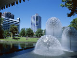 Buy Town Hall Fountain, Christchurch, Canterbury, South Island, New Zealand at AllPosters.com