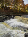 Buy Lower Aysgarth Falls and Autumn Colours Near Hawes, Yorkshire Dales National Park, Yorkshire at AllPosters.com