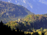 Schloss Hohenschwangau, Castle Near Fussen, Bavaria (Bayern), Germany