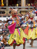 Buy Buddhist Festival (Tsechu), Trashi Chhoe Dzong, Thimphu, Bhutan at AllPosters.com