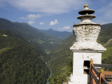 Puna Tsang River, Trongsa Dzong, Trongsa, Bhutan