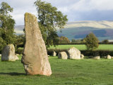 Buy Long Meg, and Part of the Druids Circle, Little Salkeld, Eden Valley, Cumbria, England at AllPosters.com