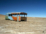 Buy Bus Wreck, Near Chilean Border, Salar De Uyuni, Bolivia, South America at AllPosters.com