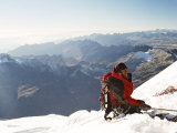 Buy View from Summit, Huayna Potosi, Cordillera Real, Bolivia, South America at AllPosters.com