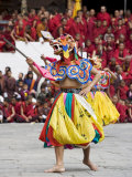 Buy Buddhist Festival (Tsechu), Trashi Chhoe Dzong, Thimphu, Bhutan at AllPosters.com