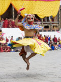 Buy Buddhist Festival (Tsechu), Trashi Chhoe Dzong, Thimphu, Bhutan at AllPosters.com