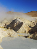 Hot Springs and Mud Pools, Salar De Uyuni, Bolivia, South America