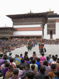 Buy Buddhist Festival (Tsechu), Trashi Chhoe Dzong, Thimphu, Bhutan at AllPosters.com