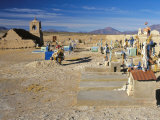 Buy Church and Graveyard, San Juan, Salar De Uyuni, Bolivia, South America at AllPosters.com