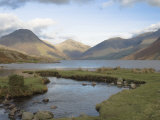 Buy Lake Wastwater, Great Gable, Scafell, Yewbarrow at AllPosters.com