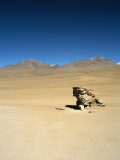 Buy Wind Eroded Rock, Salar De Uyuni, Uyuni, Bolivia, South America at AllPosters.com