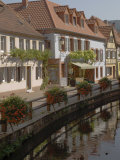 Buy Traditional Houses Alongside Millrace, Pfalzer Wald Wine Area, Germany at AllPosters.com