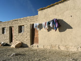 Buy Washing Line Outside Local House, Salar De Uyuni, Bolivia, South America at AllPosters.com