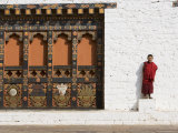 Buy Buddhist Monk, Punakha Dzong, Punakha, Bhutan at AllPosters.com