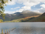 Lake Wastwater with Scafell Pike 3210Ft, and Scafell 3161Ft, Wasdale Valley, Cumbria
