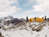 Buy Base Camp on Huayna Potosi, Cordillera Real, Bolivia, South America at AllPosters.com
