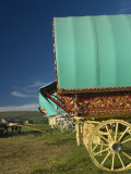 Buy Horse Drawn Hooped Caravan, Appleby Annual Horse Fair, Eden Valley, Lake District, Cumbria, England at AllPosters.com