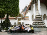 Buy Foot Massage, Wat Po, Bangkok, Thailand, Southeast Asia at AllPosters.com