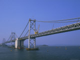 Seto Ohashi Bridge Between the Islands of Honshu and Shikoku, Japan