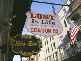 Condom Shop, Bourbon Street, New Orleans, Louisiana, USA