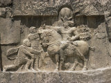Valerian Before Shahpur, 241 to 272 AD, Naqsh-E Rustam, Iran, Middle East