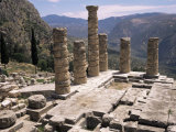 Buy Temple of Apollo, Delphi, Unesco World Heritage Site, Greece at AllPosters.com