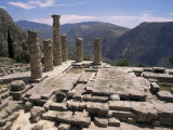 Temple of Apollo, Delphi, Unesco World Heritage Site, Greece