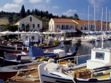 Buy Boats in Fiscardo Harbour, Cephalonia (Kefallinia), Ionian Islands, Greece at AllPosters.com