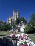 Buy Parade Gardens and the Abbey, Bath, Unesco World Heritage Site, Somerset, England at AllPosters.com