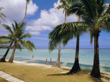Beach at the Dai Ichi Hotel, Guam, Marianas Islands