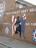 Buy Loyalist Mural, Shankill Road, Belfast, Northern Ireland, United Kingdom at AllPosters.com