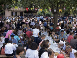 Buy Al Fresco Eating at Annual Autumn Wine and Food Fair, Asti, Piedmont, Italy at AllPosters.com