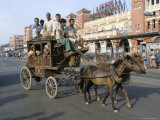 Buy A Horse-Drawn Tonga at Howrah Station, Calcutta, West Bengal State, India at AllPosters.com