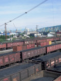 Coal Trucks, Murmansk, Russia