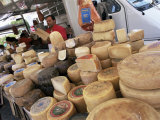 Buy Pecorino Cheese in the Market, Santa Teresa Gallura, Sardinia, Italy at AllPosters.com