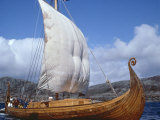 Buy Replica, Oseberg, Viking Ship, West Norway, Norway, Scandinavia at AllPosters.com