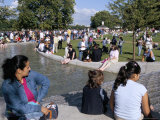 Buy Princess of Wales Memorial Fountain, Hyde Park, London, England, United Kingdom at AllPosters.com