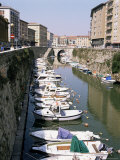 Canals Intersect the City, Livorno (Leghorn), Tuscany, Italy