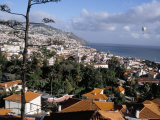 Buy View Over City from Fortaleza Do Pico (Fort), Funchal, Madeira, Portugal, Atlantic at AllPosters.com