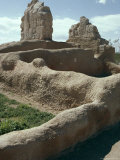Buy Caliche Walls Made from Limy Subsoil, Not Adobe, Dating from 14th Century, Hohokam Indians at AllPosters.com