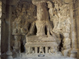 Buy Shiva the Great Ascetic, Kailasa, Ellora, Unesco World Heritage Site, Maharashtra State, India at AllPosters.com
