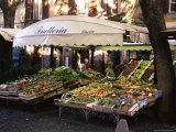 Buy Fruit and Vegetable Shop in the Piazza Mercato, Frascati, Lazio, Italy at AllPosters.com